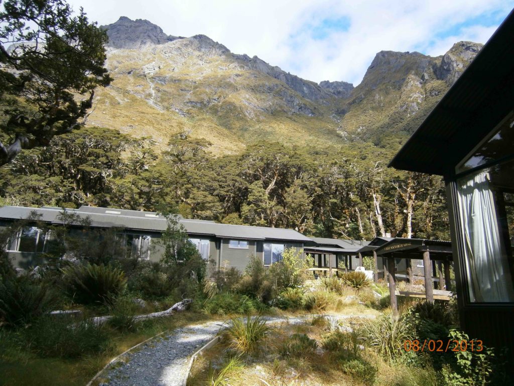 One of the lodges on the Ultimate Hikes guided hike