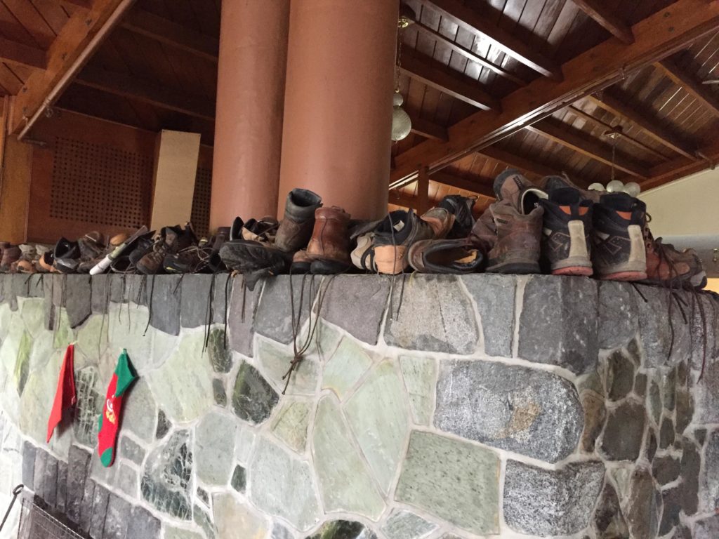 The wall of shame - boots that didn't make it