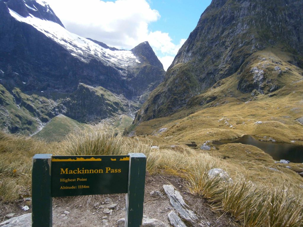 View from the top of the pass