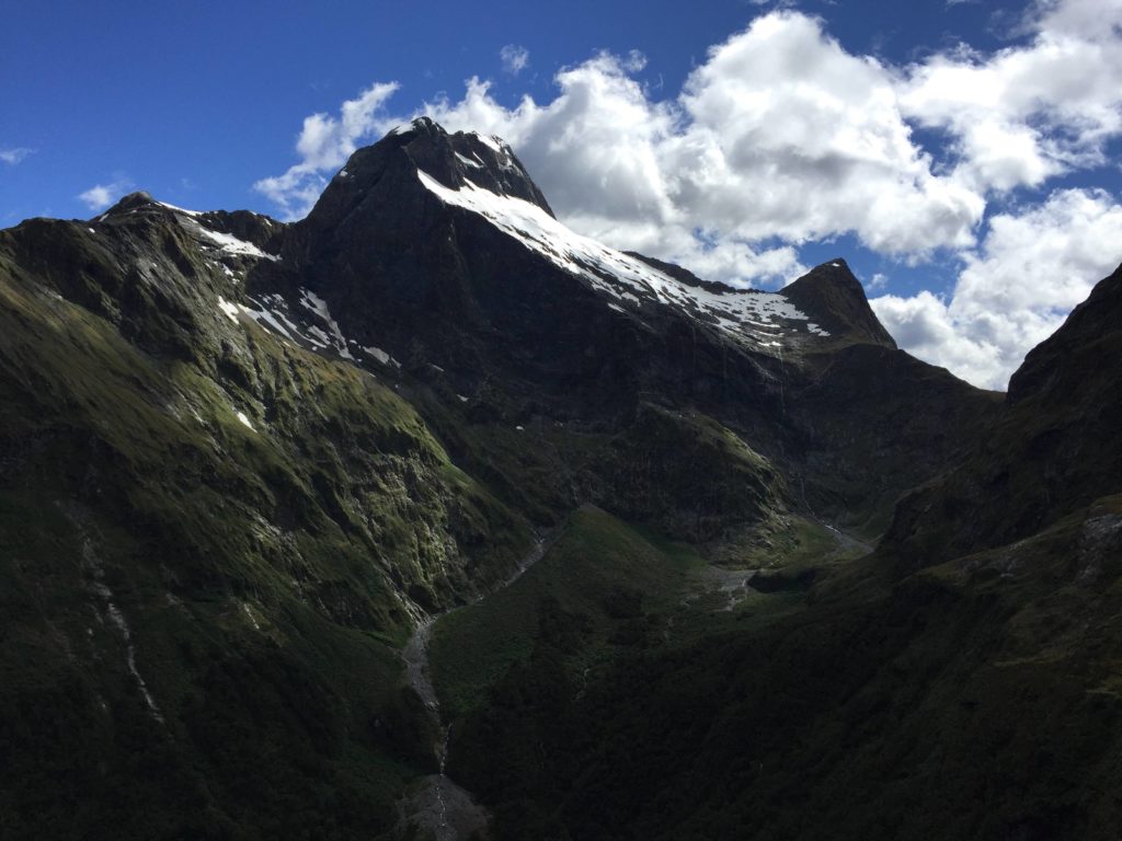 A bit of snow on top, even in January