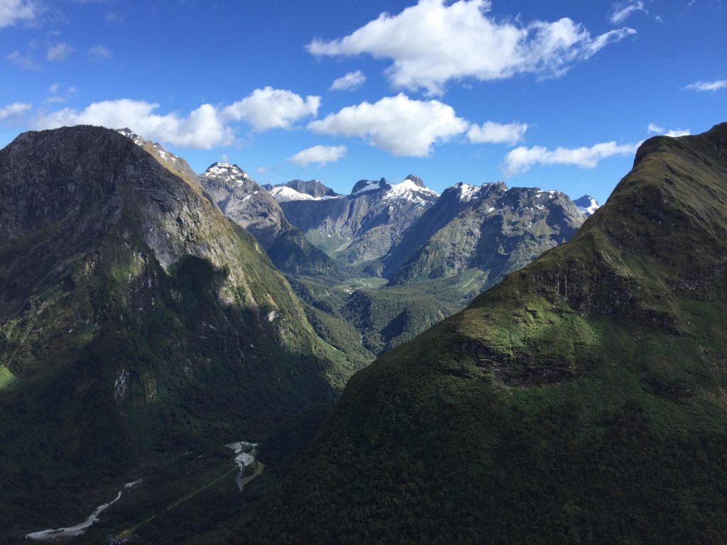 View from the Mackinnon pass