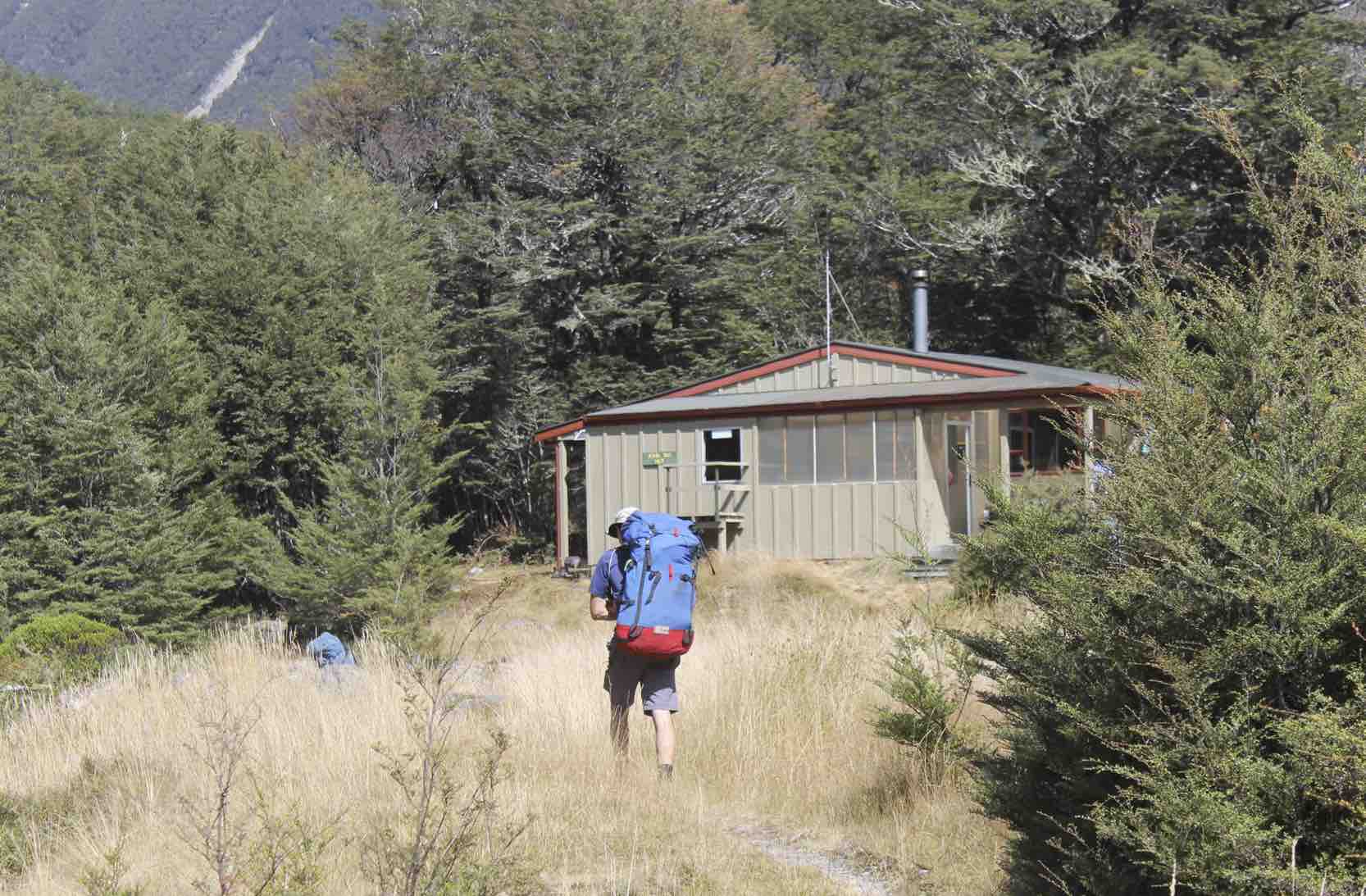 Approaching Upper Travers Hut