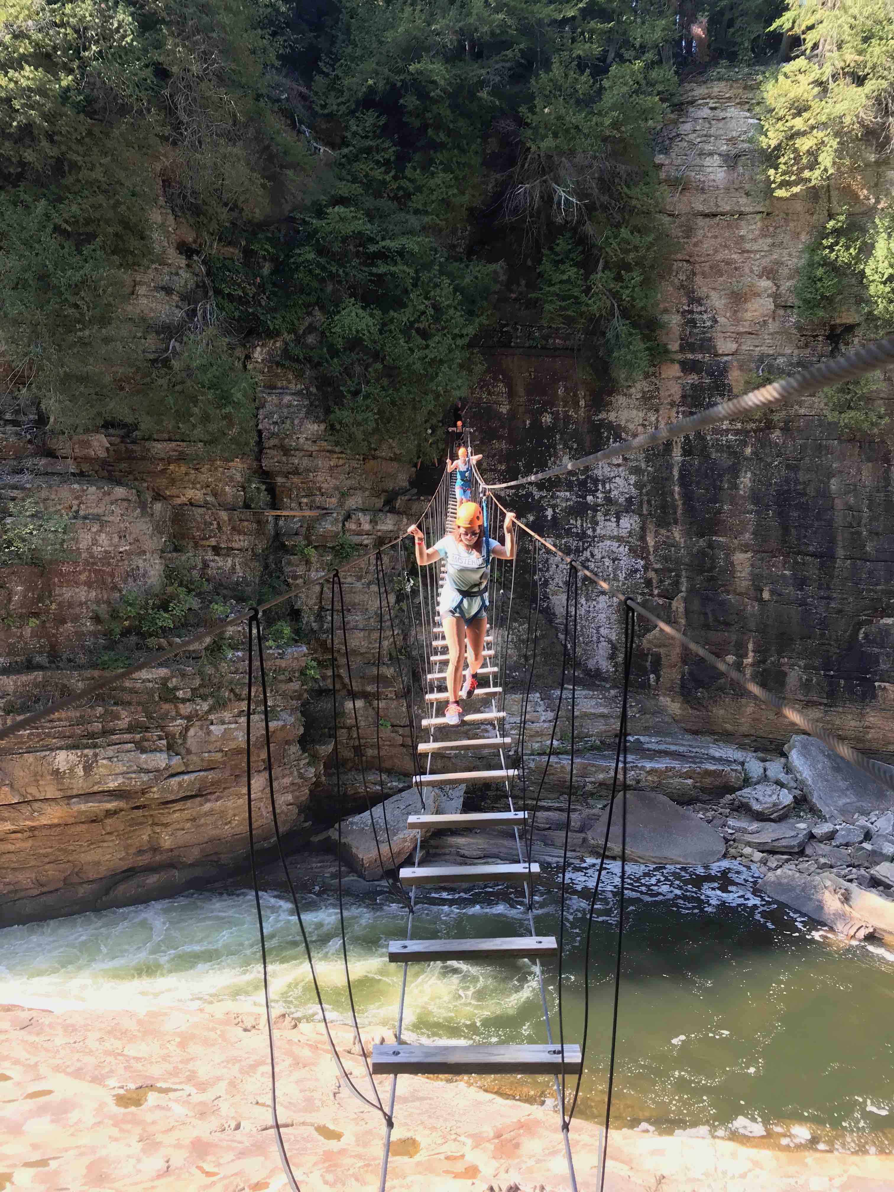 Ausable Chasm Swingbridge