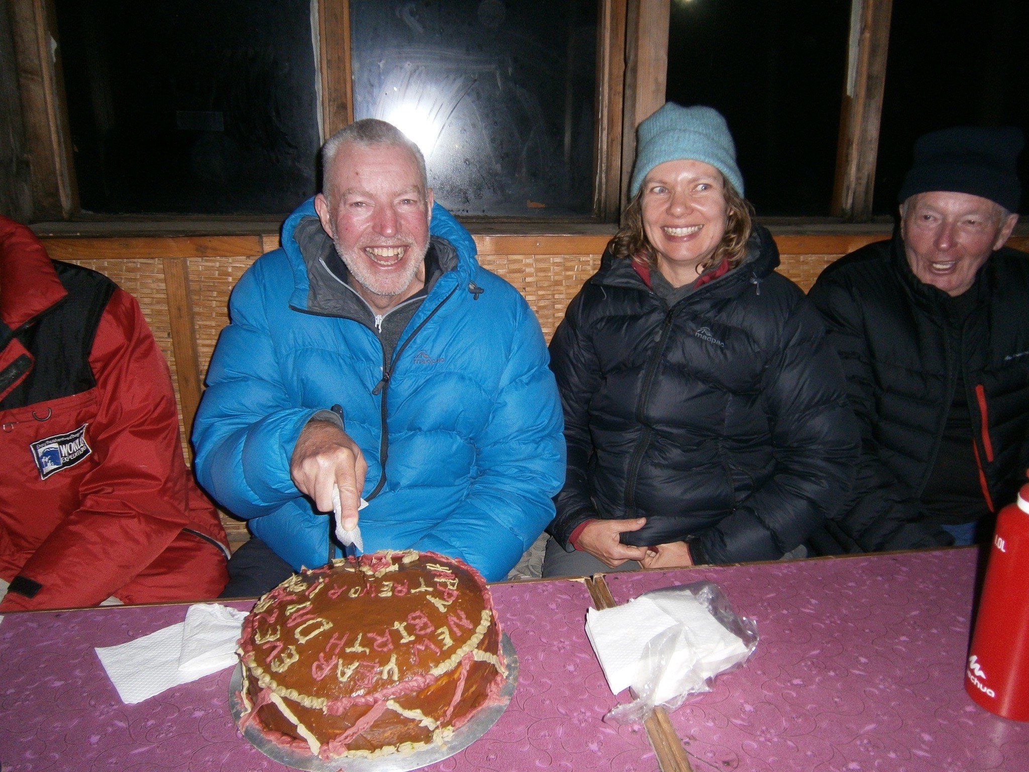 Birthday cake at 3600m!