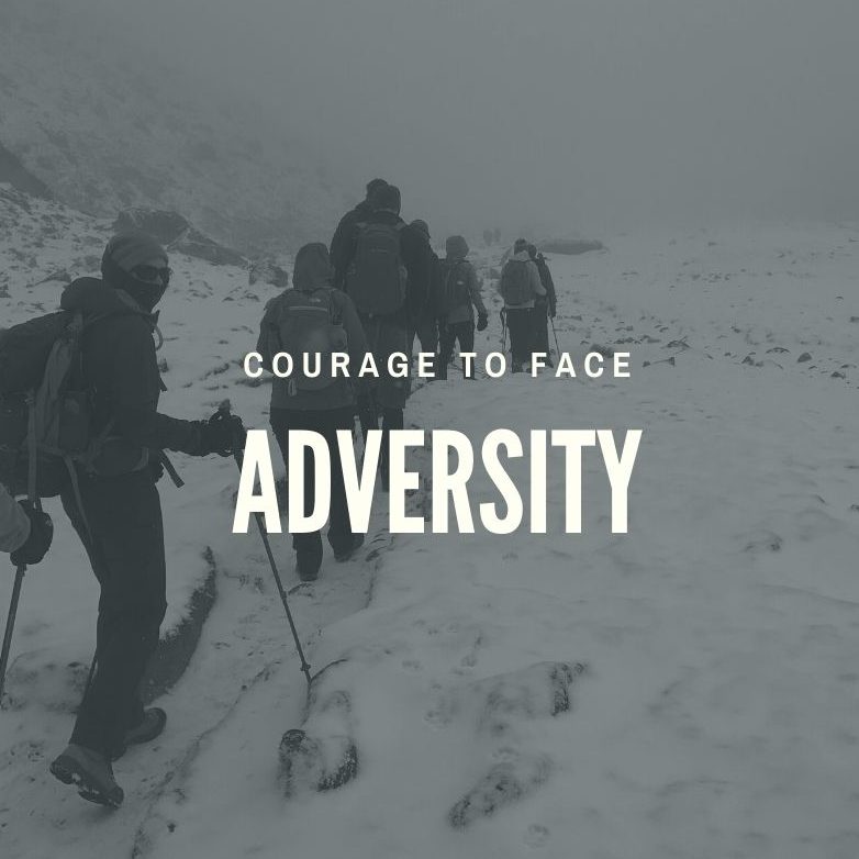 Courage to Face Adversity