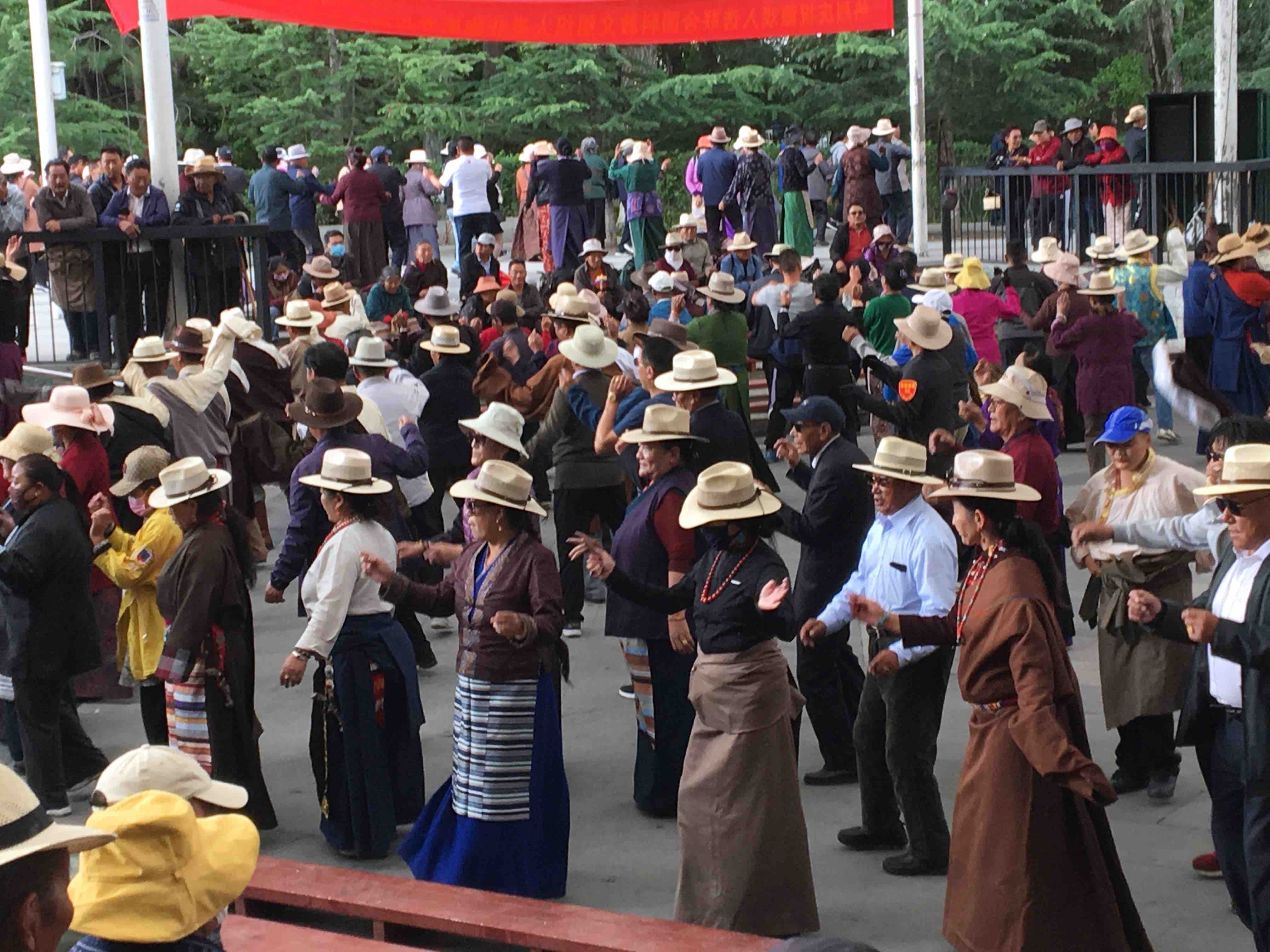 Dancing in Lhasa