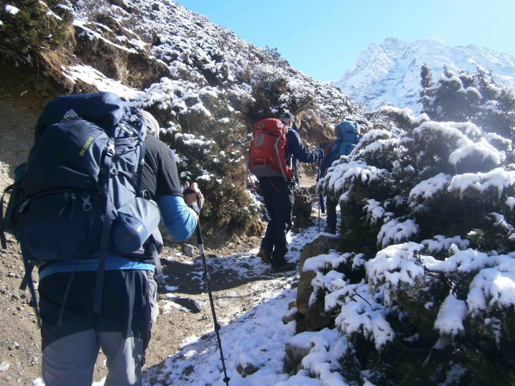 Reasons You Should Go Trekking - Everest Circuit Trek in snow