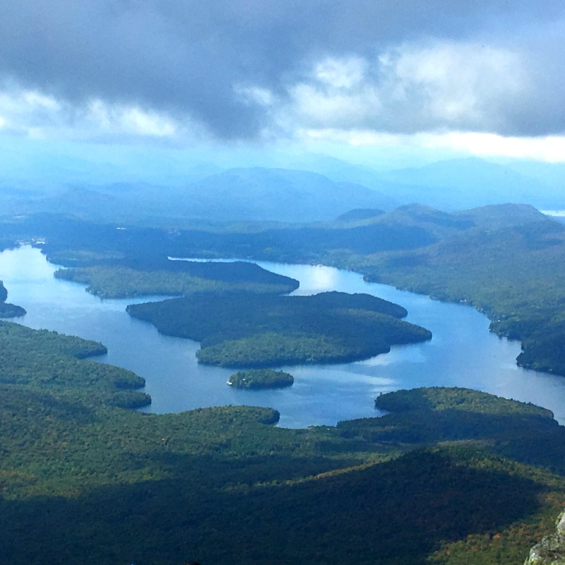 Lake Placid from Whiteface Mountain