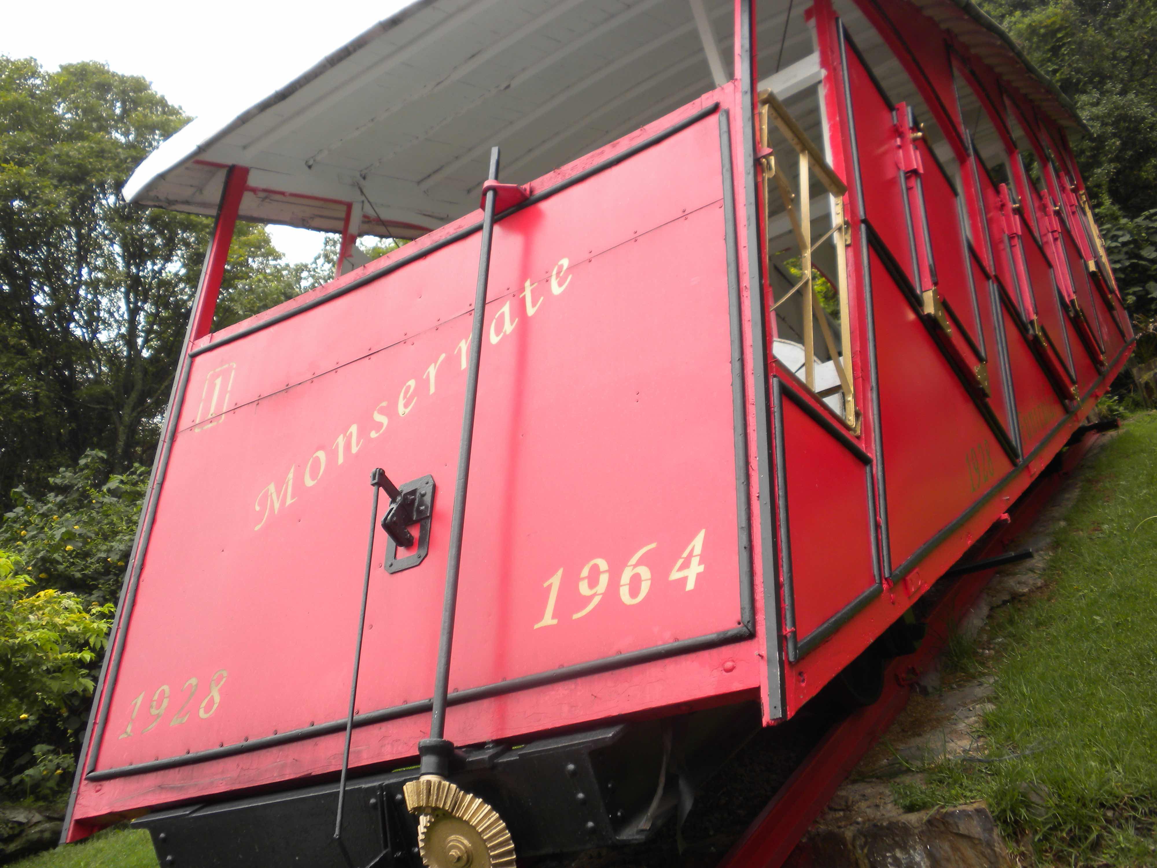 Funicular To Monserrat