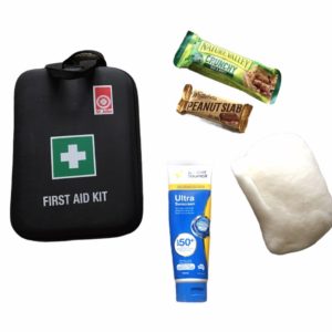 First aid and snacks