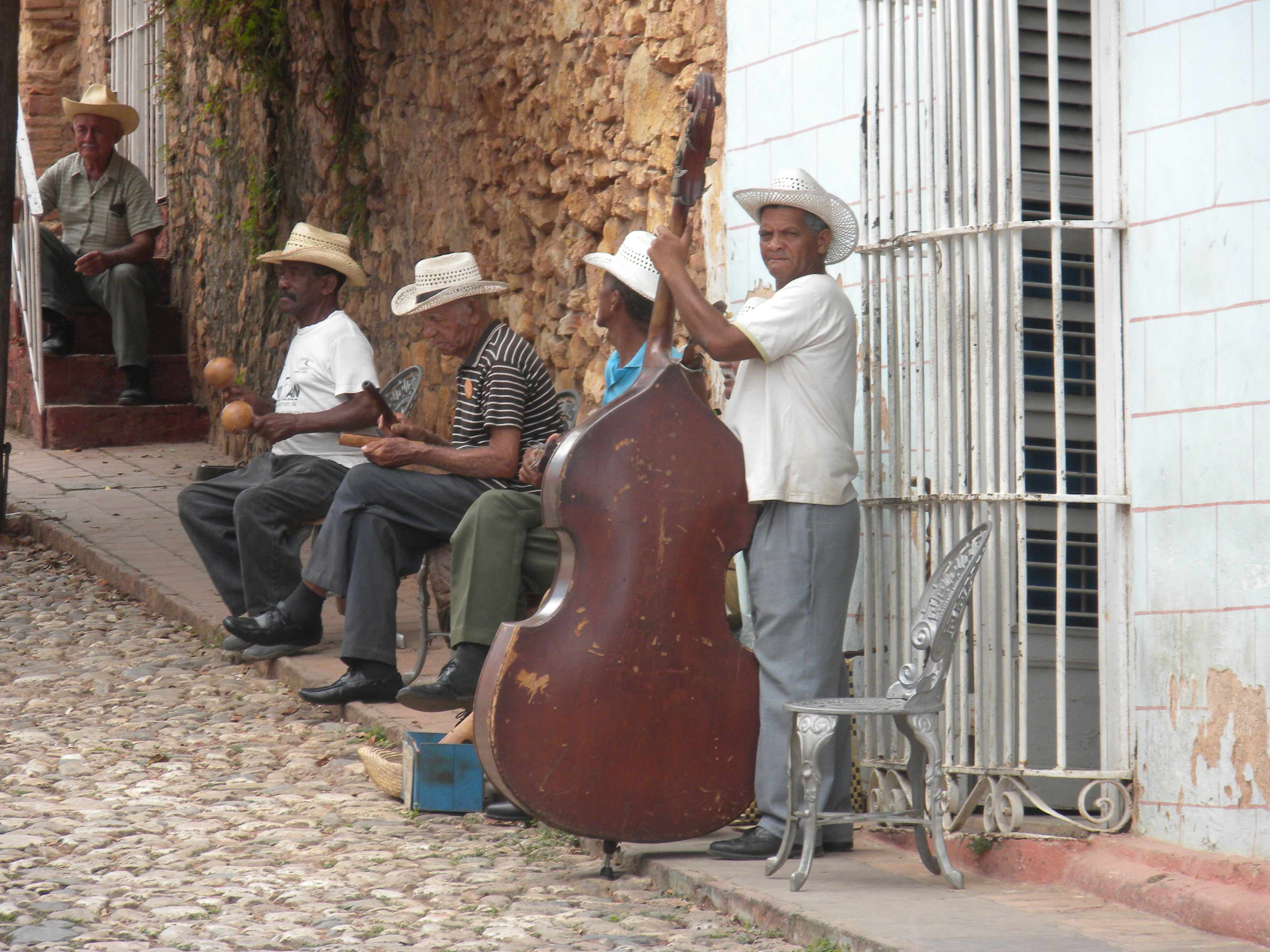 Street musicians