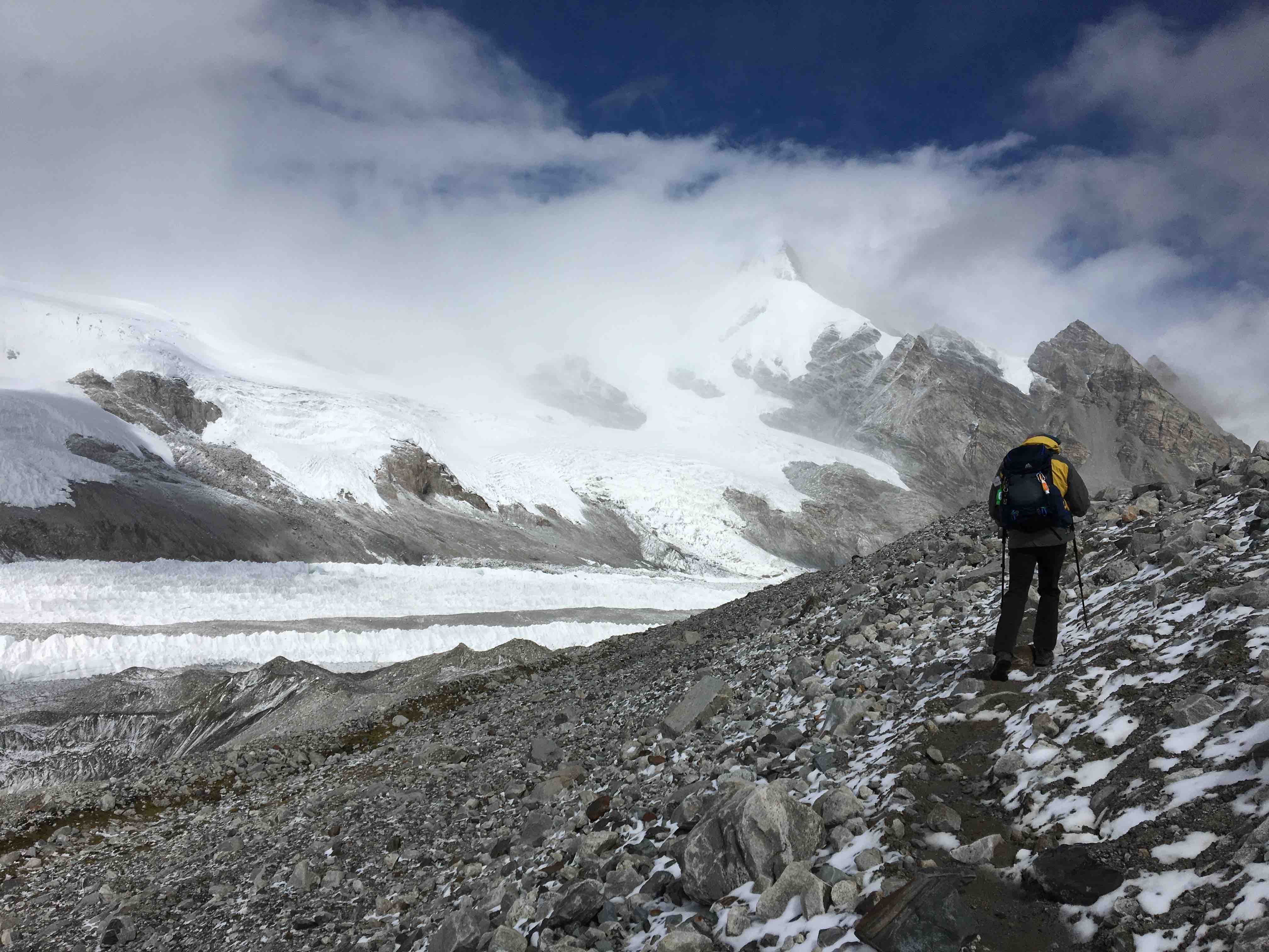 Nangpa La Glacier near Cho Oyu