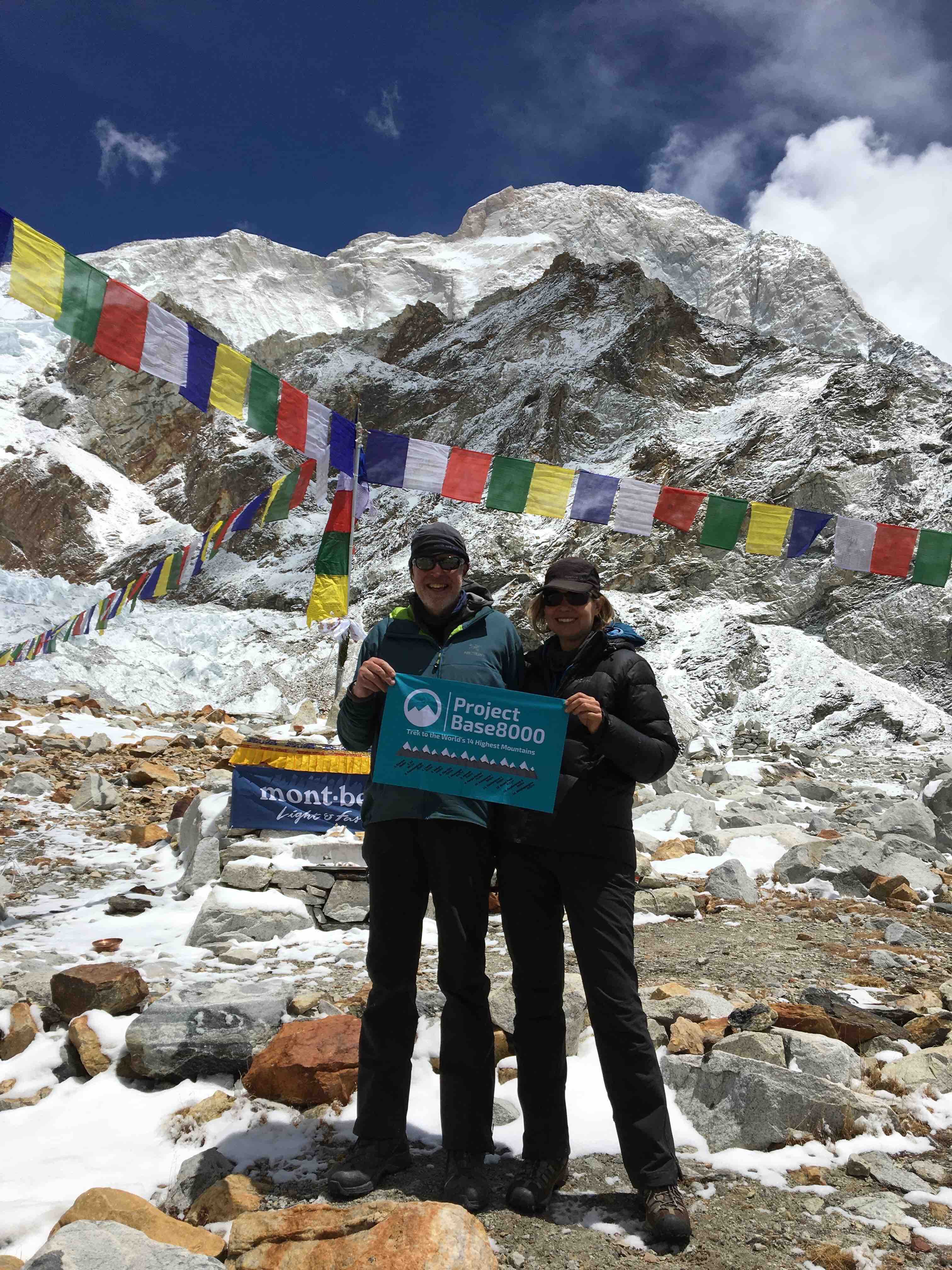 Project Base8000 at Makalu Advance Base Camp