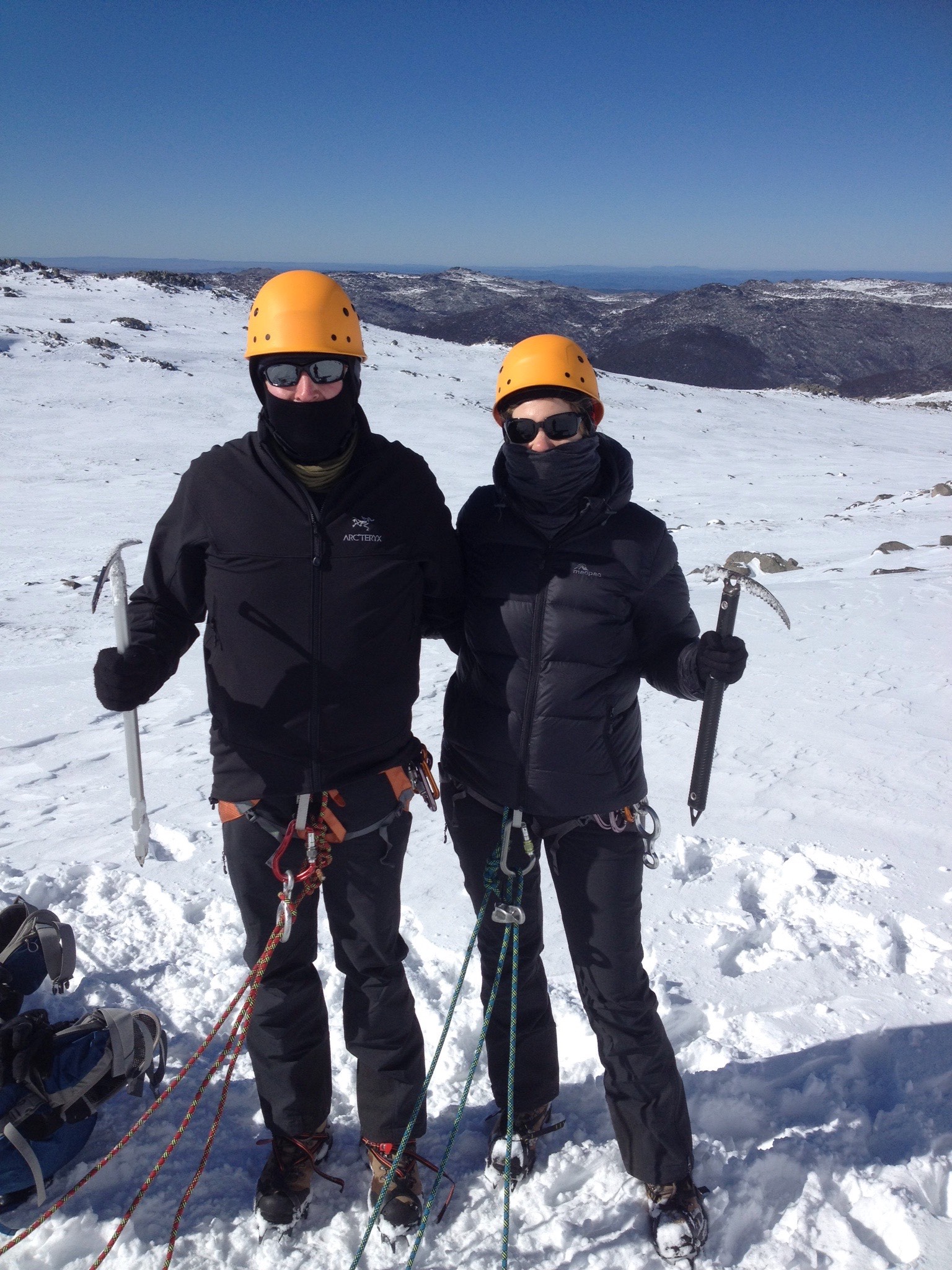 Snow climbers