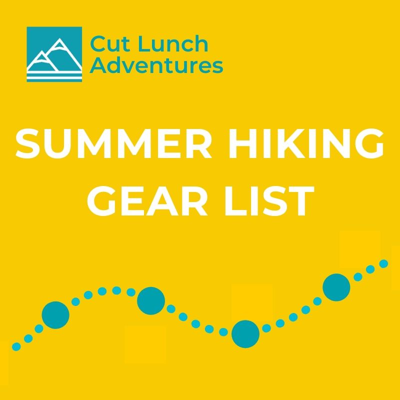 Summer Hiking Gear List