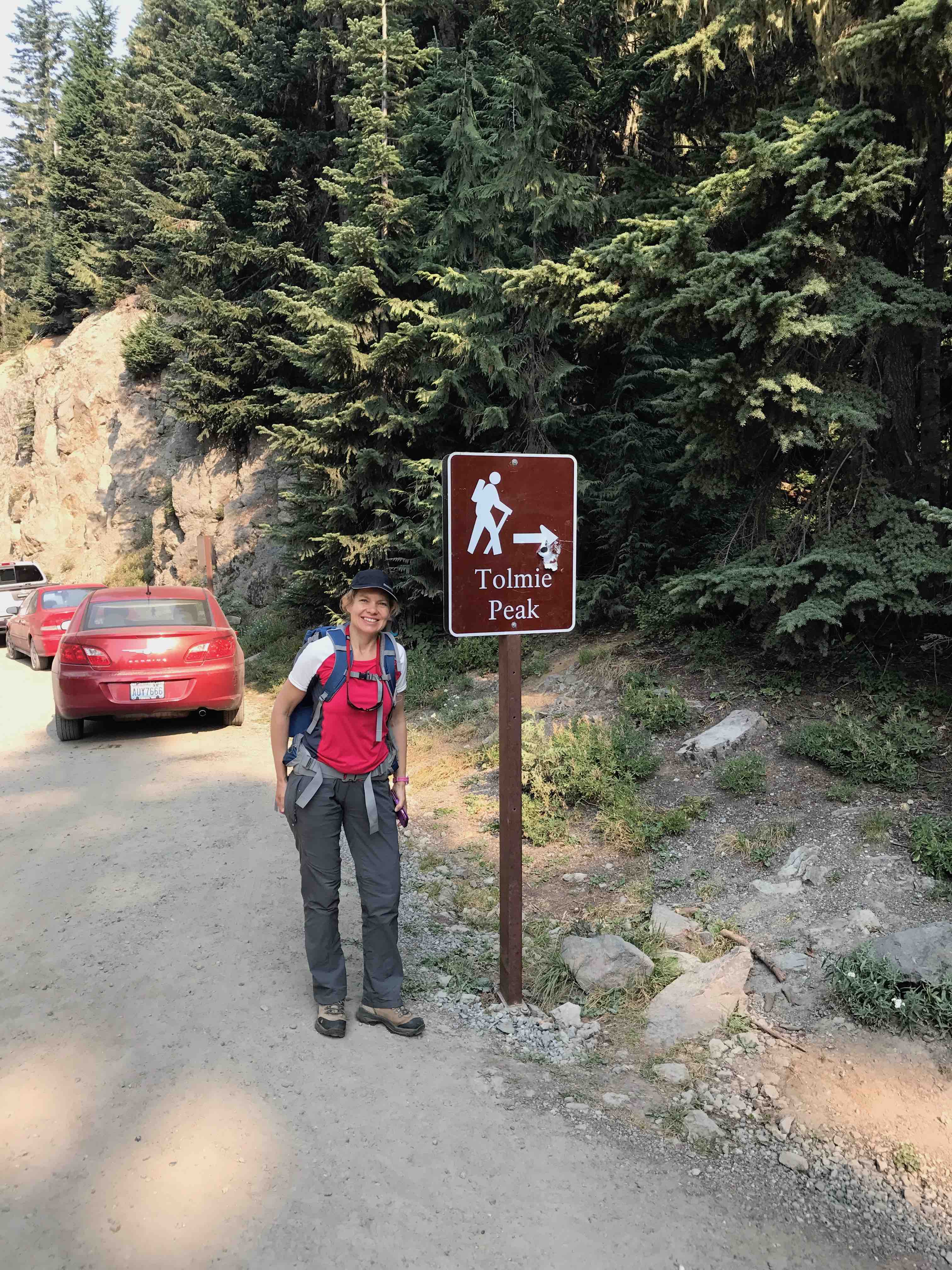 Trailhead to Tolmie Peak