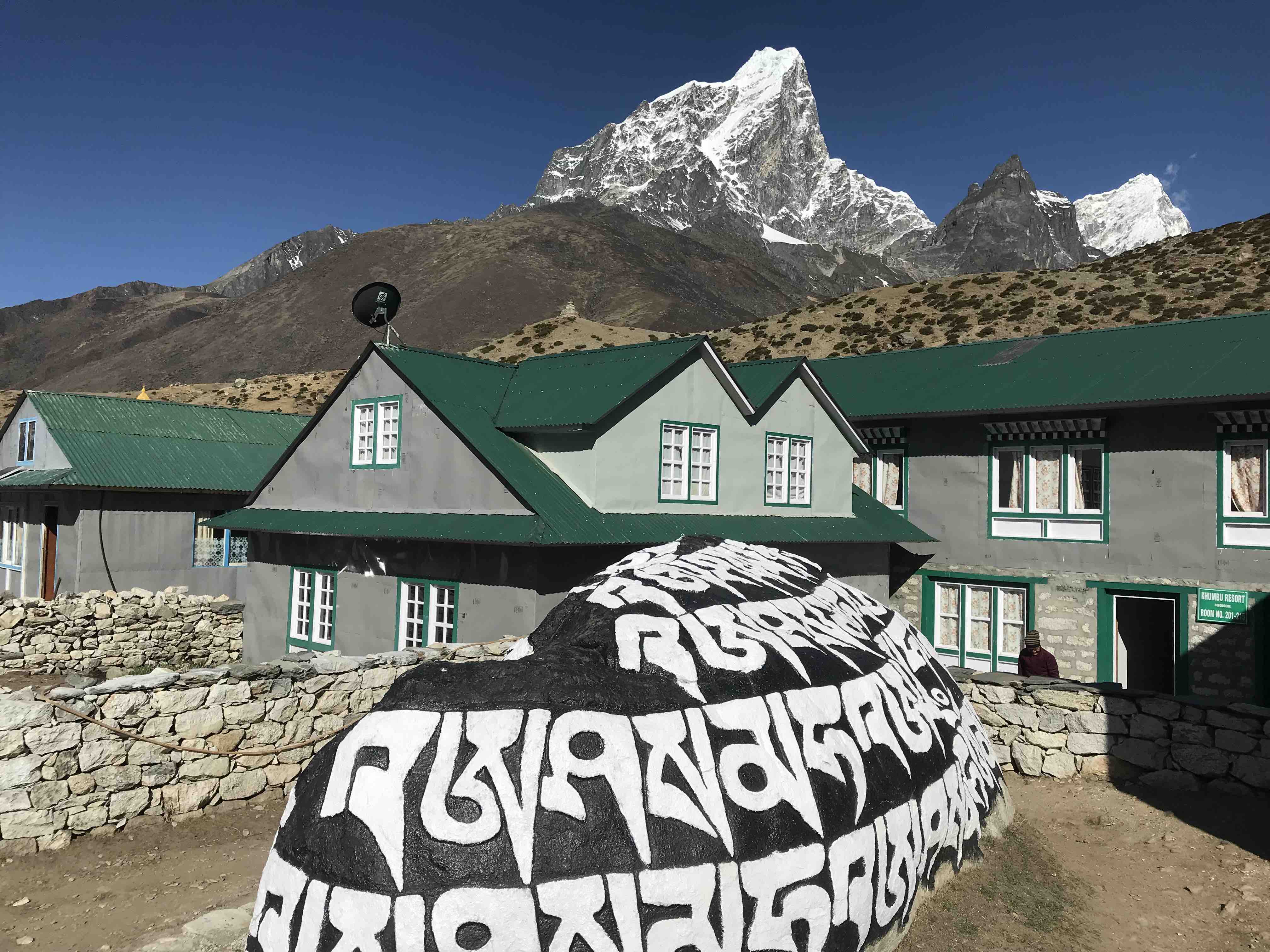 View of Taboche from DIngboche