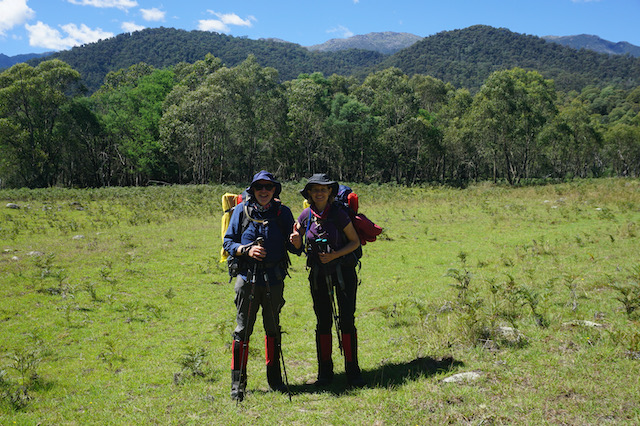 At Geehi Flat with Hannels Spur in background