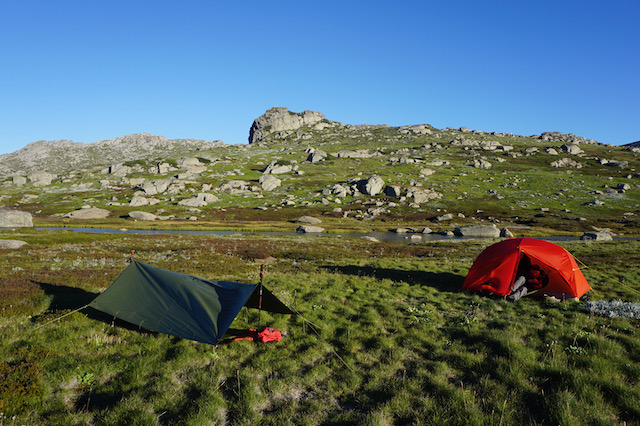 Campsite at Wilkinsons Valley