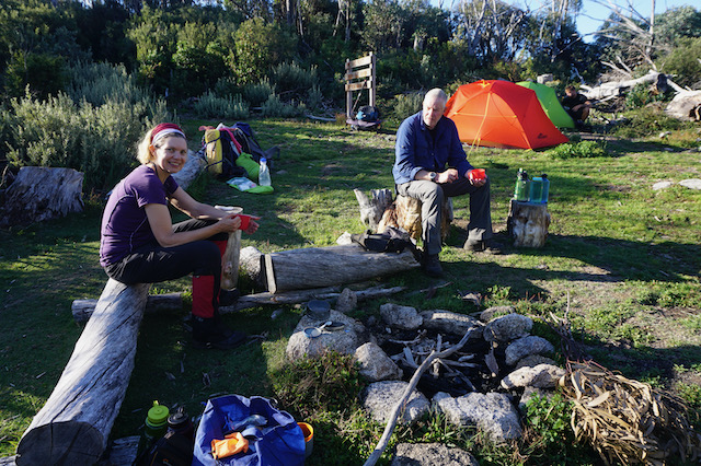 Campsite at Moira's Flat