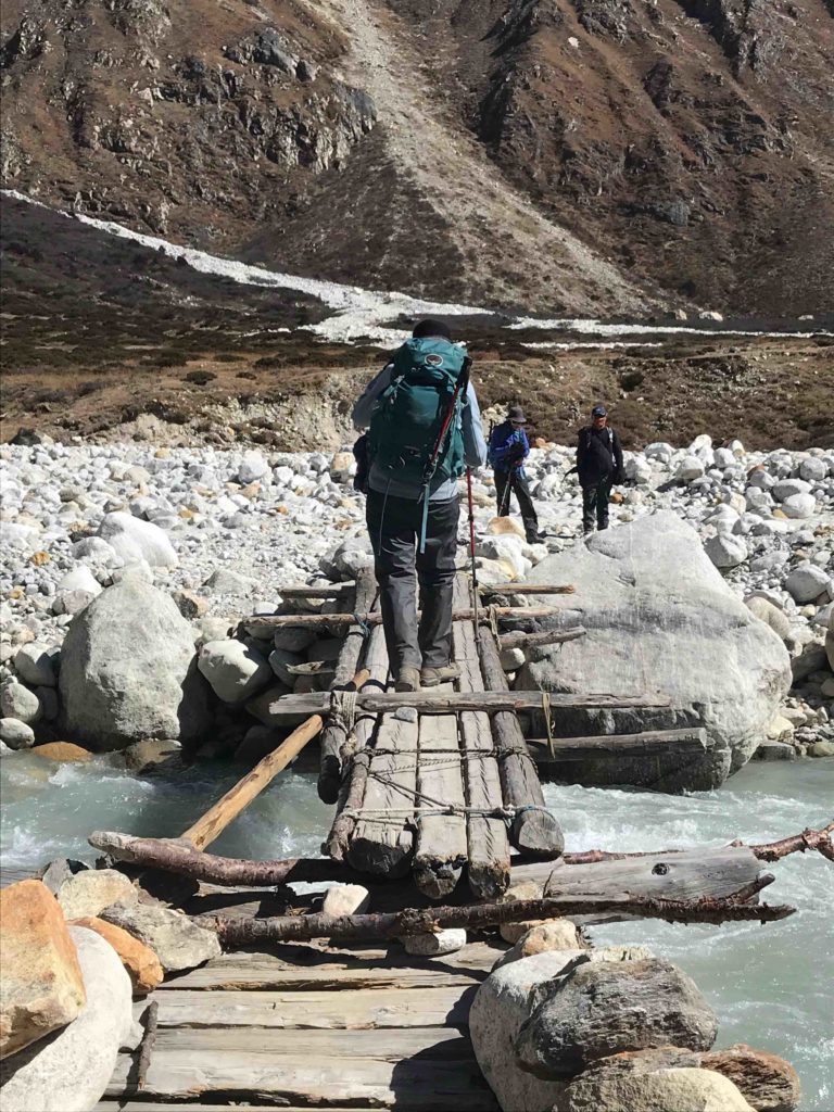 Wooden bridge